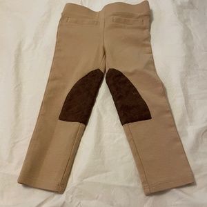 Janie and Jack Tan Equestrian Riding Pants 2T